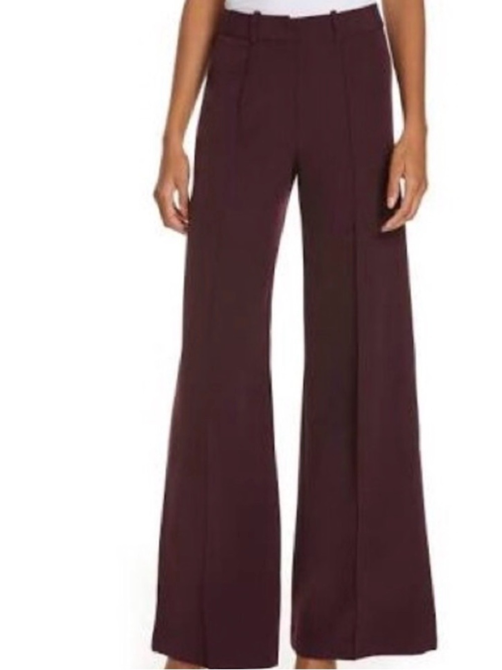 Milly Hayden Wide Leg Trousers - Size 10